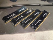 HyperX Savage DDR4 (4x8)32GB 3000Mhz CL15 1.35V Black
