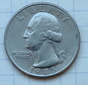 0573 USA 25 centów QUARTER 1985 D
