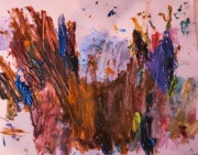 Obraz 3 latka "upadek Kaczafiego"