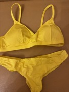 Strój kąpielowy żółty damski XS /S2 by Change Lingerie  France dwuczęściowy