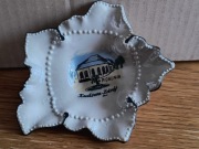 Popielniczka podstawka listek kudowa zdrój pijalnia 12x10