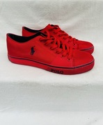 Trampki sneakersy czerwone Logo Ralph Lauren 43
