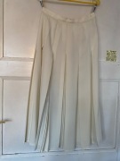 Spódnica damska 12 WINDSMOOR ecru midi elegancka