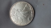 one dollar USA 1oz.fine silver LIBERTY 2005