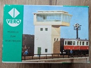 Model budynek nastawni kolejowej antyk