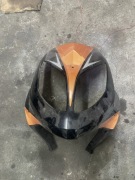 czasza Lampy Przód skuter Motowell Magnet Sport pomarańczowa