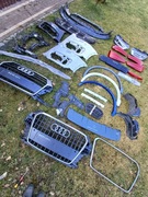 Zderzak,płyta,grill,wahacz,listwy błotnika  audi Q3 8U lampy tył klapa