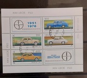 !!! POLSKA 1976 / XXV LAT FSO w Warszawie / BLOCZEK...KASOWANE*!!!