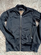 Czarna bluza na suwak XS haft wyszywana