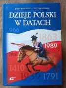 Dzieje Polski w datach Jerzy Borowiec Halina Niemiec