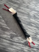 Pałeczka dla kota z Waleriana zabawka wstążki piórka