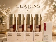 Podkład z serum Clarins 