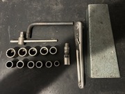 KLUCZE nasadowe z grzechotka