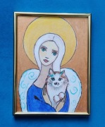 Obrazek Aniołek i Kot 