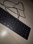 Klawiatura HP 320K USB slim pełna numeryczna czarna A42