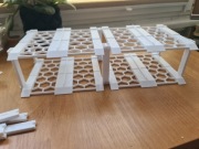 Modułowy ekspozytar stojak garaz na auta Lego Speed Champions 