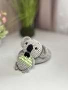 Ręcznie robiona koala szydełkowa 10sm