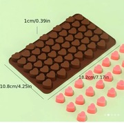 Forma silikonowa w kształcie mini serc (nowa)