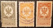 Polska - Revenue  Oplata Stemplowa,kasowany zestaw 