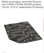 Ground zero mata butylowa !!75x50 cm!! x 10 szt 3,75m2 !Mata wygłuszająca.