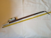 Stara Duża Porcelanowa Fajka z ustnikiem na giętkim łączeniu