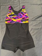 Strój kąpielowy jednoczęściowy Bonprix 48 sportowy modelujący kolorowy