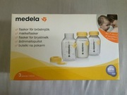 Zestaw dla karmiącej-butelki na pokarm, wkładki laktacyjne, nakładki żelowe