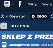 Fortnite Podarunek/Gift ze sklepu 200VB = 5ZŁ Przedmiot
