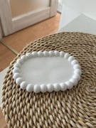 Elegancka Tacka Ceramiczna – Handmade