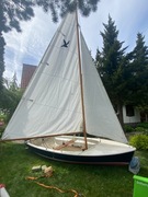 Żaglówka stylowa retro, sportowa stabilna 430x170