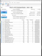 Dysk 500GB HGST Z7K500-500 używany sprawny 7mm 7200 32mb 6Gb/s MAR13