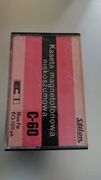 Kaseta magnetofonowa niskoszumowa Stilon C-60 Bias Fe EQ-120 us