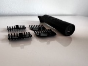 Metalowy Trymer Barberski T-Blade – Styl Vintage / Buddha, ładowanie USB