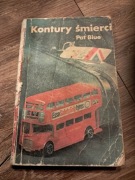 książka z 1980r "kontury śmierci" P.Blue stan dost