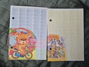 A6 małe karteczki kolekcjonerskie do segregatora 