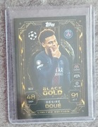Topps Attax Champions League 25/26 Doue Black Gold Limited