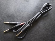 Kabel audio profesjonalny Red's Music 2x TS Jack 6,35 - TRS Jack 6,35 1,5m