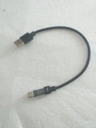 Kabel USB  USB-C z wyświetlaczem (miernik ładowania) – krótki