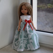 Ubranko sukienka dla lalki typu Paola Reina 32 cm