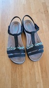 sandały Clarks rozm 39 zamszowe