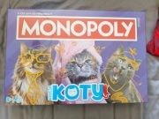 Monopoly Koty gra planszowa