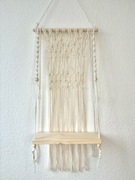 Wisząca półka makrama ozdoba na ścianę BOHO