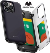 Etui iPhone 14 portfelowe, otwierane z lusterkiem, GOOSPERY,markowe