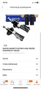 NOWE! Amortyzatory Sachs insignia /Chevrolet Cruze 
