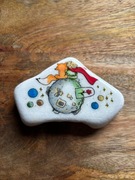 Mały książe , magnes na lodówkę, malowany kamień