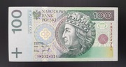 100 zlotych seria zastępcza YM3324331