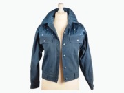 Kurtka Bomberka Vintage 90s Y2K Pia Rucci 36/38 S Granatowa | Stan Idealny