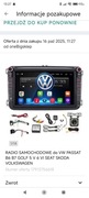 Radio samochodowe VW Android VW Golf 5 V 6 Passat B6 B7 Tiguan Touran 2-DIN