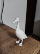 Bombka ozdobna Kaczka Biegus biała