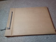 Stary album do zdjęć retro vintage